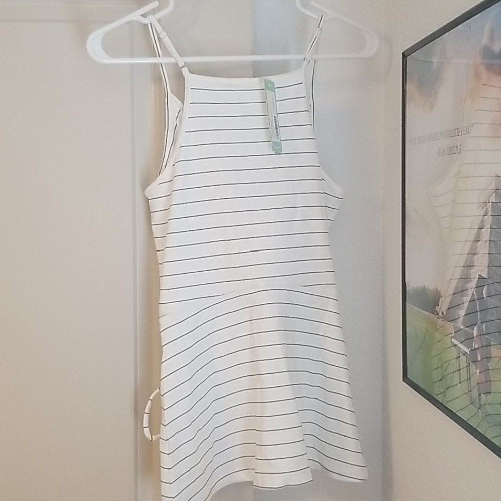 Market & Spruce Vinnea Faux Wrap Ponte Knit Top